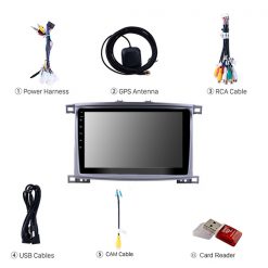 Toyota Land Cruiser 2003-08 Android Car Stereo Navigation | Multimedia CarPlay 4