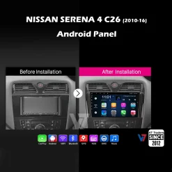 NISSAN SERENA 4 C26 2010-16 Android Auto Car Stereo Wireless Apple Carplay | Multimedia Screen Head Units 1