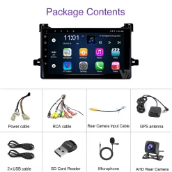 Toyota Prius 2016-21 Android Auto Car Stereo | Apple CarPlay 4+64 2