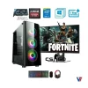 GAMING PC BUNDLE 24" INCH QUAD CORE i7 RX 580 8GB WIN 11 WIFI SSD+HDD 10